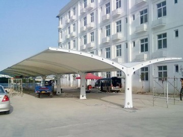 膜結構汽車棚