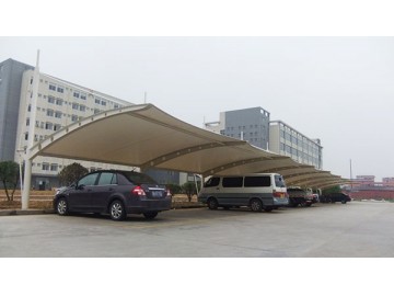 膜結構汽車棚